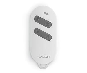 Avidsen RemoteGuard Télécommande pour Mini-Alarme, 4 Boutons | Armement, désarmement, changement de mode et urgence, protocole 433 MHz, compatible mini-alarmes Avidsen, pile CR2032