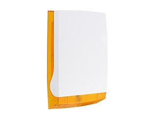 Avidsen Sirène extérieure sans Fil avec feu Clignotant, 1 pièce, Blanc, 510718