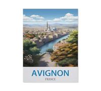 Avignon, France，Jigsaw Puzzles Puzzle, 1000 Pièces en Papier Adultes Puzzles, Enfants Cerveau IQ Développement Cadeau（38x26cm）-Q20