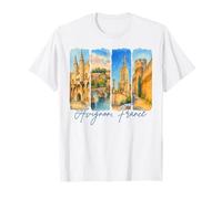 Avignon France Voyage Voyage Coup de Pinceau Souvenir Vacances T-Shirt