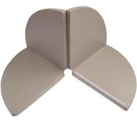 AviiSo Barre de Pôle Dance Coussin de danse à rembourrage de sécurité gris, Tapis de protection pour poteaux pour danseurs débutants et professionnels, Rembourrage de sécurité contre les chutes, 1 po/