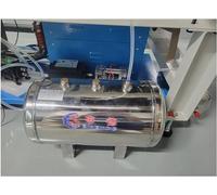 AviiSo Réservoir de Pression 5L 10L 20L 30L 40L 50L Réservoir d'air en Acier Inoxydable avec kit de Montage, Réservoir Tampon d'air/réservoir d'air Haute Pression pour compresseur/Pompe à air (Size :