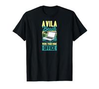 Avila Beach, C'est Mon Travail Depuis Mon Domicile, Mon Travail à Distance T-Shirt Graphique avec Valeur