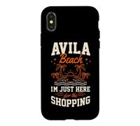 Avila Beach Je suis Juste là pour Faire du Shopping en Californie Coque pour iPhone X/XS