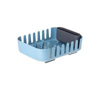 Avilia Égouttoir à Vaisselle et Couverts de Cuisine Bleu - Design modulaire avec système de Drainage intégré pour séchage Rapide et Pratique - en Plastique Durable et Facile à Nettoyer