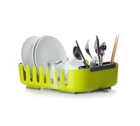 Avilia Égouttoir à vaisselle et couverts verts de cuisine pour support évier 38,5 x 29 x 10,5 cm - Idéal pour tout type d'évier grâce à ses dimensions - Confortable et peu encombrant, garde la cuisine