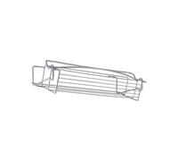 Avilia Étagère à épices amovible avec 1 étagère - Organisateur pour bocaux de cuisine pliable, armoire murale, en acier, 39 x 8 x 14 cm, gris