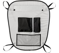 Avilia Filet de séparation de Voiture pour Chiens - Barrière pour Chiens avec 3 Poches, en Polyester, 60 x 70 cm