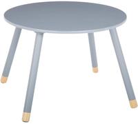 Avilia ND Table Ronde en Bois pour Enfants, Gris, 60X43