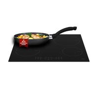 Avilia Poêle en aluminium 26 cm avec revêtement en pierre antiadhésive - Compatible avec tous les types de plaques de cuisson, y compris induction, gaz, électrique et vitrocéramique - Lavable au