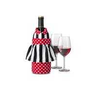 Avilia Porte-Bouteille en Forme de vêtement 13 x 13 x 23,5 cm - Idéal pour Bouteilles de 750 ML pour Rendre Vos Occasions Plus Amusantes - Fabriqué en matériaux durables, il est idéal comme idée