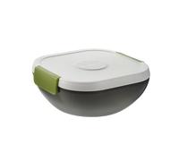 Avilia Récipient avec couvercle hermétique multifonction - idéal pour tout type de nourriture et avec récipient pratique pour assaisonnement intégré - idéal pour les déjeuners en dehors de la maison -