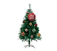 Avilia Sapin de Noël Artificiel de 210 cm avec 1078 Branches, Base en Fer et greffage Facile Ø 112 cm | décoration de Noël | Sapin de Noël pour intérieur et extérieur, Vert