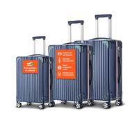 Avilia Set Trolley Différentes Couleurs, Bleu, ND