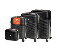 Avilia Set Trolley Différentes Couleurs, Noir, ND