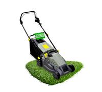 Avilia Tondeuse à Gazon électrique à Induction - Tondeuse à Gazon réglable 5 hauteurs de Coupe, diamètre de Coupe 380 mm, Vitesse 3000 TR/Min, 1600 W, 230 V, avec Panier de Collecte 50 L, 143 x 105 x