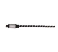 Avinity Câble audio optique Toslink (ODT) 1,5 m – mâle–mâle – Anthracite