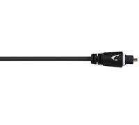 Avinity Câble Audio 1,5m Fiche-Toslink Plaqué Or pour Lecteur CD Amplificateur