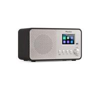 Avio Radio DAB+ Bluetooth 5.0 - Aluminium, 20 Stations Enregistrables, Ecran Couleur 2,4