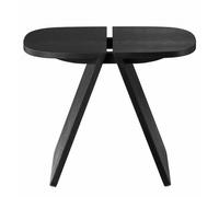 Avio Table d'appoint L 55 x P 30 x H 45 cm Blomus Chêne noir - 4008832798085