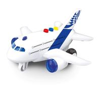 avion 17cm a friction lumineux