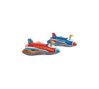 Intex Pools Bouée avion à chevaucher 57531NK – pistolet intégré – multicolore