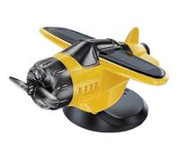 Avion à énergie solaire pour voiture bureau alliage énergie solaire avion rotatif énergie solaire hélicoptère ornements décoration