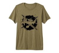 Avion à hélice Croquis d'avion Spotter T-Shirt Haut de Gamme