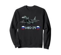 Avion à réaction russe MiG-29 de la guerre froide Sweatshirt