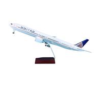 Avion À Roues 1:158 pour Boeing B777-300, Modèle d'avion Moulé sous Pression À L'échelle Américaine 47 Cm