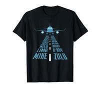 Avion - Alphabet militaire téléphonique T-Shirt