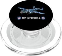 Avion américain WWII Bombardier B-25 Mitchell PopSockets PopGrip pour MagSafe