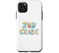 Avion amusant de deuxième année pour la rentrée scolaire garçons filles Coque pour iPhone 11 Pro Max