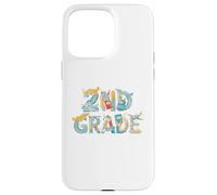 Avion amusant de deuxième année pour la rentrée scolaire garçons filles Coque pour iPhone 15 Pro Max