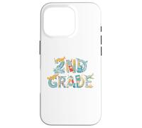 Avion amusant de deuxième année pour la rentrée scolaire garçons filles Coque pour iPhone 16 Pro