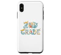 Avion amusant de deuxième année pour la rentrée scolaire garçons filles Coque pour iPhone XS Max