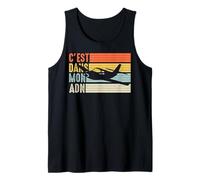 Avion Aviation C'est dans Mon adn Voler Pilote Humour Débardeur