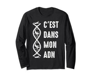 Avion Aviation C'est dans Mon adn Voler Pilote Humour Manche Longue