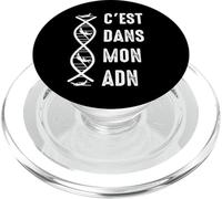 Avion Aviation C'est dans Mon adn Voler Pilote Humour PopSockets PopGrip pour MagSafe