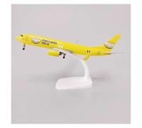 Avion B-737 20 Cm avec Train D'atterrissage Modèle d'avion Métal Moulé sous Pression Détachabl Collection Kit de Jeu de Passe-Temps