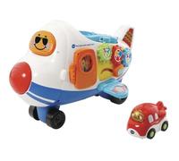 VTECH - Tut Tut Bolides - Mon Super Avion Cargo 2 en 1 + Timon, le P'ti Avion