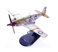Avion Chasse Mustang P51B en Métal Moulé sous Pression Modèle Militaire Jouet Souvenir pour Garçons Adultes Échelle 1 72 Kit de Jeu de Passe-Temps