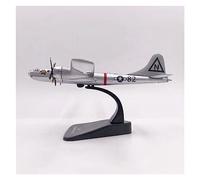 Avion Classique Vintage en Alliage moulé sous Pression 1:144, Seconde Guerre Mondiale B29, Super Bombardier de forteresse aérienne, Simulation d'avion, modèle B-29, Jouets pour Collections