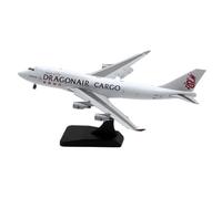 Avion Collection en Alliage 1:400 pour DRAGONAIR Cargo Boeing B747-400, Modèle d'avion Moulé sous Pression, Rabats vers Le Bas