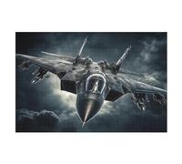 Avion Combattant Puzzles Adulte 1000 Pieces Cadeau Famille Puzzle Classique 3D EnfFourmisJouet en Bois Cadeau Unique （75×50cm）