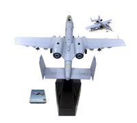 Avion d'attaque A-10 Thunderbolt II Warthog Fairchild, modèle Chasseur en métal moulé sous Pression pré-construit, échelle 1/100, Avion très détaillé for Collections vcadeau Festival Ornement