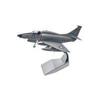 Avion D'attaque A4 Skyhawk du Corps des Marines en Métal Moulé sous Pression À L'échelle 1/72 Modèle d'avion De Chasse Militaire en Alliage Cadeau De Collection (avec Support)
