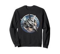 Avion de chasse avions militaires Sweatshirt