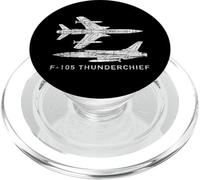 Avion de Chasse F-105 Thunderchief PopSockets PopGrip pour MagSafe