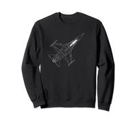 Avion de chasse F-16 Fighting Falçon Sweatshirt